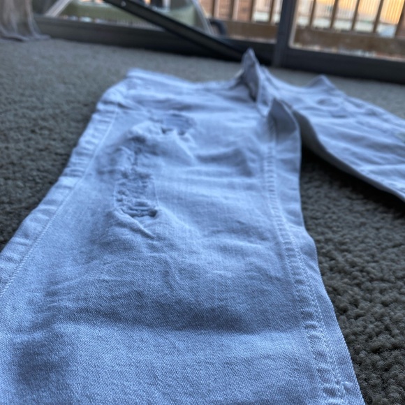 Women’s distress denim (white) size 4p - Picture 5 of 5